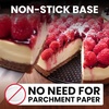 image:imageZulay Kitchen 7Inch Nonstick Cheesecake Pan Leakproof Springform Pan with Removable Bottom and Easy Release  Round Cake Pan for Baking Cheesecake Deep Dish Pizza BlackBlack