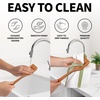 image:imageZulay Kitchen 94 Teak Wooden Cooking Spoon  Durable NonStick Wooden Utensil for Cooking Stirring Mixing amp Serving  HeatResistant Smooth Finish Kitchen Spoon for Nonstick Cookware1Piece Slotted Spatula