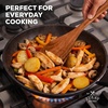 image:imageZulay Kitchen 9Piece Teak Wood Cooking Utensil Set  NonToxic amp NonStick Safe Wooden Spoons amp Kitchen Tools with Comfortable Grip Smooth Finish Natural Teak  Perfect Kitchen Gift Set30