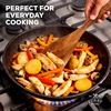 image:imageZulay Kitchen 9Piece Teak Wood Cooking Utensil Set  NonToxic amp NonStick Safe Wooden Spoons amp Kitchen Tools with Comfortable Grip Smooth Finish Natural Teak  Perfect Kitchen Gift Set9