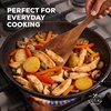 image:imageZulay Kitchen 9Piece Teak Wood Cooking Utensil Set  NonToxic amp NonStick Safe Wooden Spoons amp Kitchen Tools with Comfortable Grip Smooth Finish Natural Teak  Perfect Kitchen Gift Set6