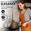 image:imageZulay Kitchen 9Piece Teak Wood Cooking Utensil Set  NonToxic amp NonStick Safe Wooden Spoons amp Kitchen Tools with Comfortable Grip Smooth Finish Natural Teak  Perfect Kitchen Gift Set5