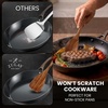 image:imageZulay Kitchen 9Piece Teak Wooden Utensils for Cooking  Natural Teak Utensil Set with Premium Gift Box  NonStick Wooden Spoons for Cooking  Kitchen Gift Set  Comfortable Grip Wooden Utensil Set6