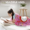 image:imageZulay Kitchen Burrito Tortilla Blanket  Giant DoubleSided Wrap Cover for Adult and Kids  285 GSM Funny Soft Food Quilt  Flannel Round Taco Throw  60 ReversibleDonut