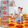 image:imageZulay Kitchen Burrito Tortilla Blanket  Giant DoubleSided Wrap Cover for Adult and Kids  285 GSM Funny Soft Food Quilt  Flannel Round Taco Throw  60 ReversiblePizza