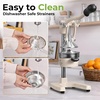 image:imageZulay Kitchen Cast Iron Juicer  Heavy Duty Manual Juicer with Detachable Strainers for Easy Cleaning Orange Juice Press for Citrus Fruits Perfect for Bartenders Juice Lovers amp Health EnthusiastsOriginal  Cream