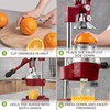 image:imageZulay Kitchen Cast Iron Juicer  Heavy Duty Manual Juicer with Detachable Strainers for Easy Cleaning Orange Juice Press for Citrus Fruits Perfect for Bartenders Juice Lovers amp Health EnthusiastsOriginal  Crimson Red