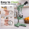 image:imageZulay Kitchen Cast Iron Juicer  Heavy Duty Manual Juicer with Detachable Strainers for Easy Cleaning Orange Juice Press for Citrus Fruits Perfect for Bartenders Juice Lovers amp Health EnthusiastsOriginal  Sage Green
