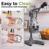 image:imageZulay Kitchen Cast Iron Juicer  Heavy Duty Manual Juicer with Detachable Strainers for Easy Cleaning Orange Juice Press for Citrus Fruits Perfect for Bartenders Juice Lovers amp Health EnthusiastsOriginal  Grey