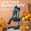 image:imageZulay Kitchen Cast Iron Juicer  Heavy Duty Manual Juicer with Detachable Strainers for Easy Cleaning Orange Juice Press for Citrus Fruits Perfect for Bartenders Juice Lovers amp Health EnthusiastsOriginal  Navy