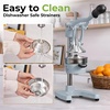 image:imageZulay Kitchen Cast Iron Juicer  Heavy Duty Manual Juicer with Detachable Strainers for Easy Cleaning Orange Juice Press for Citrus Fruits Perfect for Bartenders Juice Lovers amp Health EnthusiastsOriginal  Periwinkle