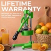 image:imageZulay Kitchen Cast Iron Juicer  Heavy Duty Manual Juicer with Detachable Strainers for Easy Cleaning Orange Juice Press for Citrus Fruits Perfect for Bartenders Juice Lovers amp Health EnthusiastsOriginal  Lime Green