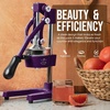 image:imageZulay Kitchen Cast Iron Juicer  Heavy Duty Manual Juicer with Detachable Strainers for Easy Cleaning Orange Juice Press for Citrus Fruits Perfect for Bartenders Juice Lovers amp Health EnthusiastsOriginal  Plum
