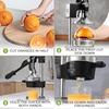 image:imageZulay Kitchen Cast Iron Juicer  Heavy Duty Manual Juicer with Detachable Strainers for Easy Cleaning Orange Juice Press for Citrus Fruits Perfect for Bartenders Juice Lovers amp Health EnthusiastsOriginal  Black