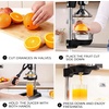 image:imageZulay Kitchen Cast Iron Juicer  Heavy Duty Manual Juicer with Detachable Strainers for Easy Cleaning Orange Juice Press for Citrus Fruits Perfect for Bartenders Juice Lovers amp Health Enthusiasts9 in 1  Black