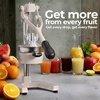 image:imageZulay Kitchen Cast Iron Juicer  Heavy Duty Manual Juicer with Detachable Strainers for Easy Cleaning Orange Juice Press for Citrus Fruits Perfect for Bartenders Juice Lovers amp Health EnthusiastsOriginal  Cream