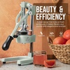 image:imageZulay Kitchen Cast Iron Juicer  Heavy Duty Manual Juicer with Detachable Strainers for Easy Cleaning Orange Juice Press for Citrus Fruits Perfect for Bartenders Juice Lovers amp Health EnthusiastsOriginal  Eucalyptus Mint