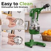 image:imageZulay Kitchen Cast Iron Juicer  Heavy Duty Manual Juicer with Detachable Strainers for Easy Cleaning Orange Juice Press for Citrus Fruits Perfect for Bartenders Juice Lovers amp Health EnthusiastsOriginal  Green