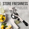 image:imageZulay Kitchen Cast Iron Juicer  Heavy Duty Manual Juicer with Detachable Strainers for Easy Cleaning Orange Juice Press for Citrus Fruits Perfect for Bartenders Juice Lovers amp Health EnthusiastsOriginal  White