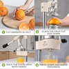 image:imageZulay Kitchen Cast Iron Juicer  Heavy Duty Manual Juicer with Detachable Strainers for Easy Cleaning Orange Juice Press for Citrus Fruits Perfect for Bartenders Juice Lovers amp Health EnthusiastsOriginal  Cream