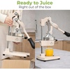 image:imageZulay Kitchen Cast Iron Juicer  Heavy Duty Manual Juicer with Detachable Strainers for Easy Cleaning Orange Juice Press for Citrus Fruits Perfect for Bartenders Juice Lovers amp Health EnthusiastsOriginal  Cream