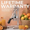image:imageZulay Kitchen Cast Iron Juicer  Heavy Duty Manual Juicer with Detachable Strainers for Easy Cleaning Orange Juice Press for Citrus Fruits Perfect for Bartenders Juice Lovers amp Health EnthusiastsOriginal  Soft Clay