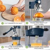 image:imageZulay Kitchen Cast Iron Juicer  Heavy Duty Manual Juicer with Detachable Strainers for Easy Cleaning Orange Juice Press for Citrus Fruits Perfect for Bartenders Juice Lovers amp Health EnthusiastsOriginal  Navy