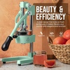image:imageZulay Kitchen Cast Iron Juicer  Heavy Duty Manual Juicer with Detachable Strainers for Easy Cleaning Orange Juice Press for Citrus Fruits Perfect for Bartenders Juice Lovers amp Health EnthusiastsOriginal  Mint