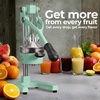 image:imageZulay Kitchen Cast Iron Juicer  Heavy Duty Manual Juicer with Detachable Strainers for Easy Cleaning Orange Juice Press for Citrus Fruits Perfect for Bartenders Juice Lovers amp Health EnthusiastsOriginal  Mint