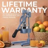 image:imageZulay Kitchen Cast Iron Juicer  Heavy Duty Manual Juicer with Detachable Strainers for Easy Cleaning Orange Juice Press for Citrus Fruits Perfect for Bartenders Juice Lovers amp Health EnthusiastsOriginal  Costal Slate