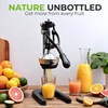 image:imageZulay Kitchen Cast Iron Juicer  Heavy Duty Manual Juicer with Detachable Strainers for Easy Cleaning Orange Juice Press for Citrus Fruits Perfect for Bartenders Juice Lovers amp Health Enthusiasts9 in 1  Black