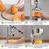 image:imageZulay Kitchen Cast Iron Juicer  Heavy Duty Manual Juicer with Detachable Strainers for Easy Cleaning Orange Juice Press for Citrus Fruits Perfect for Bartenders Juice Lovers amp Health EnthusiastsChrome  Chrome