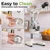 image:imageZulay Kitchen Cast Iron Juicer  Heavy Duty Manual Juicer with Detachable Strainers for Easy Cleaning Orange Juice Press for Citrus Fruits Perfect for Bartenders Juice Lovers amp Health EnthusiastsOriginal  White