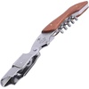 image:imageZulay Kitchen Corkscrew Wine Opener  Premium 420 Stainless Steel amp Rosewood Wine Bottle Opener  Double Hinged Opener with Foil Cutter amp Cap Remover  RosewoodRosewood