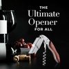 image:imageZulay Kitchen Corkscrew Wine Opener  Premium 420 Stainless Steel amp Rosewood Wine Bottle Opener  Double Hinged Opener with Foil Cutter amp Cap Remover  RosewoodRosewood