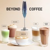 image:imageZulay Kitchen Executive Series Milk Frother Wand  Upgraded amp Improved Stand  Ideal Coffee Gift  Coffee Frother Handheld Foam Maker For Lattes  Electric Milk Frother Handheld For CappuccinoOcean Depth
