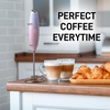 image:imageZulay Kitchen Executive Series Milk Frother Wand  Upgraded amp Improved Stand  Ideal Coffee Gift  Coffee Frother Handheld Foam Maker For Lattes  Electric Milk Frother Handheld For CappuccinoSweet Lavender