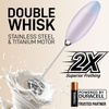 image:imageZulay Kitchen Executive Series Milk Frother Wand  Upgraded amp Improved Stand  Ideal Coffee Gift  Coffee Frother Handheld Foam Maker For Lattes  Electric Milk Frother Handheld For CappuccinoTwilight Cloud