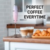 image:imageZulay Kitchen Executive Series Milk Frother Wand  Upgraded amp Improved Stand  Ideal Coffee Gift  Coffee Frother Handheld Foam Maker For Lattes  Electric Milk Frother Handheld For CappuccinoOrchid Bloom