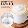 image:imageZulay Kitchen Executive Series Milk Frother Wand  Upgraded amp Improved Stand  Ideal Coffee Gift  Coffee Frother Handheld Foam Maker For Lattes  Electric Milk Frother Handheld For CappuccinoUltra Pink