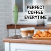 image:imageZulay Kitchen Executive Series Milk Frother Wand  Upgraded amp Improved Stand  Ideal Coffee Gift  Coffee Frother Handheld Foam Maker For Lattes  Electric Milk Frother Handheld For CappuccinoOlive Gold