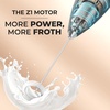 image:imageZulay Kitchen Executive Series Milk Frother Wand  Upgraded amp Improved Stand  Ideal Coffee Gift  Coffee Frother Handheld Foam Maker For Lattes  Electric Milk Frother Handheld For CappuccinoBlack