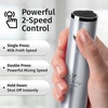 image:imageZulay Kitchen Executive Series Milk Frother Wand  Upgraded amp Improved Stand  Ideal Coffee Gift  Coffee Frother Handheld Foam Maker For Lattes  Electric Milk Frother Handheld For CappuccinoLux Premium Silver
