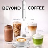 image:imageZulay Kitchen Executive Series Milk Frother Wand  Upgraded amp Improved Stand  Ideal Coffee Gift  Coffee Frother Handheld Foam Maker For Lattes  Electric Milk Frother Handheld For CappuccinoUltra White