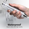 image:imageZulay Kitchen Executive Series Milk Frother Wand  Upgraded amp Improved Stand  Ideal Coffee Gift  Coffee Frother Handheld Foam Maker For Lattes  Electric Milk Frother Handheld For CappuccinoLux Premium Silver