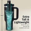 image:imageZulay Kitchen Executive Series Milk Frother Wand  Upgraded amp Improved Stand  Ideal Coffee Gift  Coffee Frother Handheld Foam Maker For Lattes  Electric Milk Frother Handheld For CappuccinoLux Metallic Blue