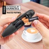 image:imageZulay Kitchen Executive Series Milk Frother Wand  Upgraded amp Improved Stand  Ideal Coffee Gift  Coffee Frother Handheld Foam Maker For Lattes  Electric Milk Frother Handheld For CappuccinoBlackforge Copper