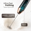image:imageZulay Kitchen Executive Series Milk Frother Wand  Upgraded amp Improved Stand  Ideal Coffee Gift  Coffee Frother Handheld Foam Maker For Lattes  Electric Milk Frother Handheld For CappuccinoLux Alpha Copper