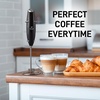image:imageZulay Kitchen Executive Series Milk Frother Wand  Upgraded amp Improved Stand  Ideal Coffee Gift  Coffee Frother Handheld Foam Maker For Lattes  Electric Milk Frother Handheld For CappuccinoVortex Black