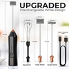 image:imageZulay Kitchen Executive Series Milk Frother Wand  Upgraded amp Improved Stand  Ideal Coffee Gift  Coffee Frother Handheld Foam Maker For Lattes  Electric Milk Frother Handheld For CappuccinoZulay Dynamic Black  Copper